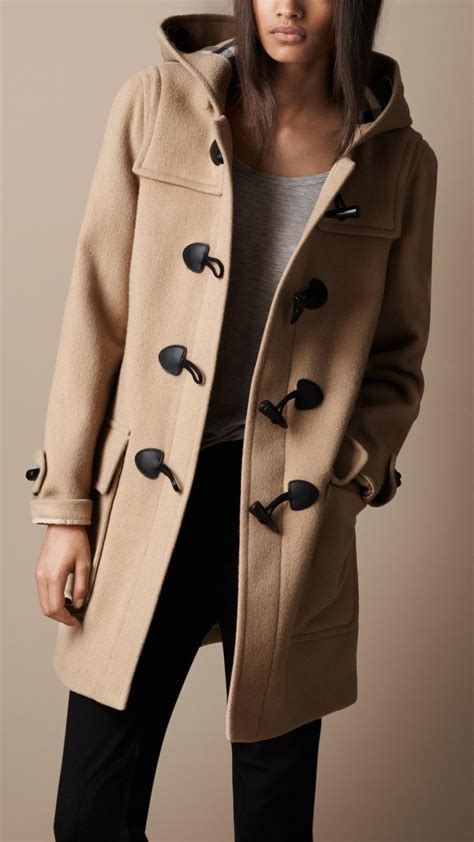 dufflecoat damen burberry brit|duffle coat burberry femme.